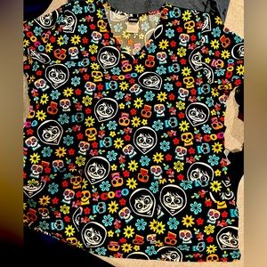 Disney scrub top